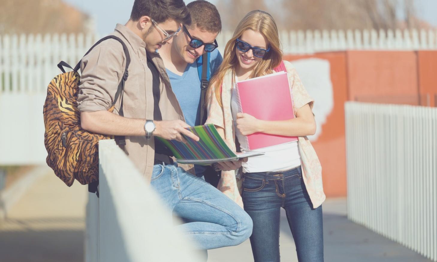 Trading psychology workshop session with students analyzing market behavior patterns